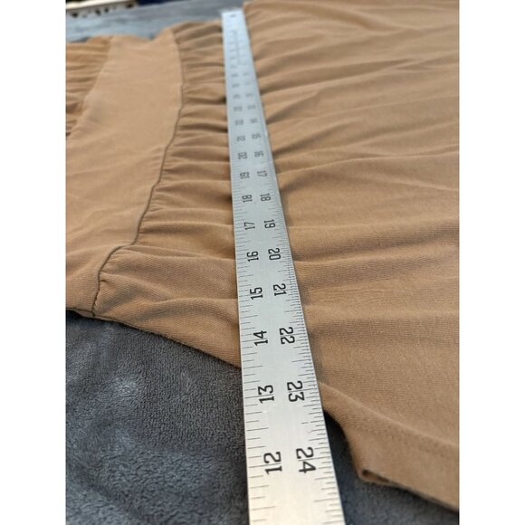 Everlane Women's Organic Cotton Dolman Sleeve Midi T-shirt Dress XL Brown - Picture 7 of 8